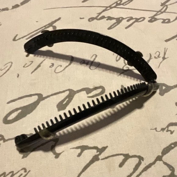 Vintage brown hair Designed bun holder - Picture 6 of 10